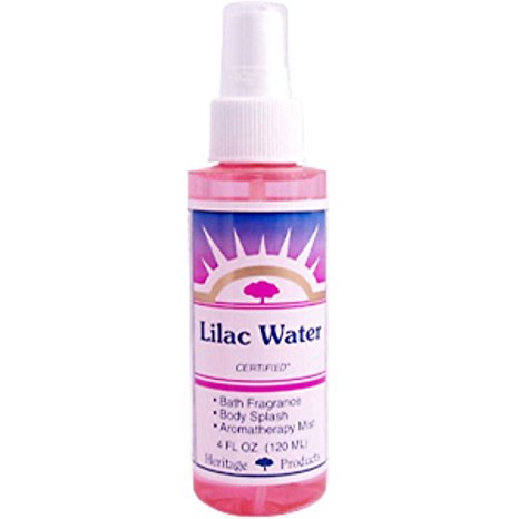 Lilac Flower Water Heritage Store 4 oz Liquid