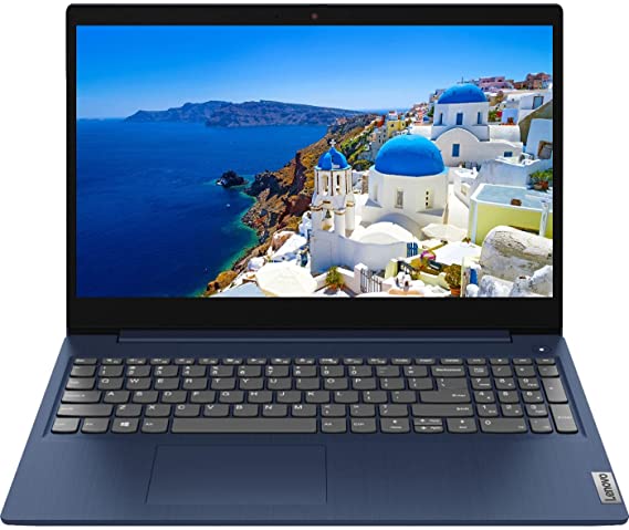 2021 Newest Lenovo Ideapad 3 Laptop, 15.6" HD Touchscreen, 10th Gen Intel Core i3-10110U Processor, 8GB Memory, 128GB PCIe SSD, HDMI, Webcam, Wi-Fi, Bluetooth, Windows 10 Home, KKE Mousepad, Blue