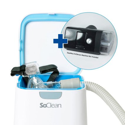 SoClean 2 CPAP Cleaner and Sanitizing Machine with ResMed AirSense 10 Adapter