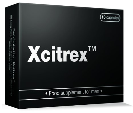 Xcitrex Sexual Performance Enhancing Food Supplement for Men