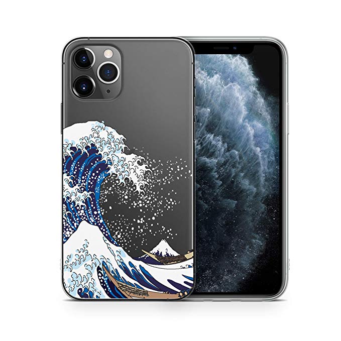 iPhone 11 Pro Case by Case Yard Fit for iPhone 11 Pro 5.8-Inch [ 2019 Release ] Shock-Absorption iPhone 11 Pro Case Clear iPhone 11 Pro Clear iPhone 11 Pro Case Japanese Wave