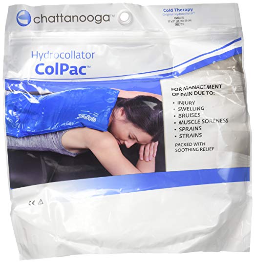 Chattanooga ColPac Blue Vinyl Ice Pack (2 Pack) - Oversize, 11x21 Inch