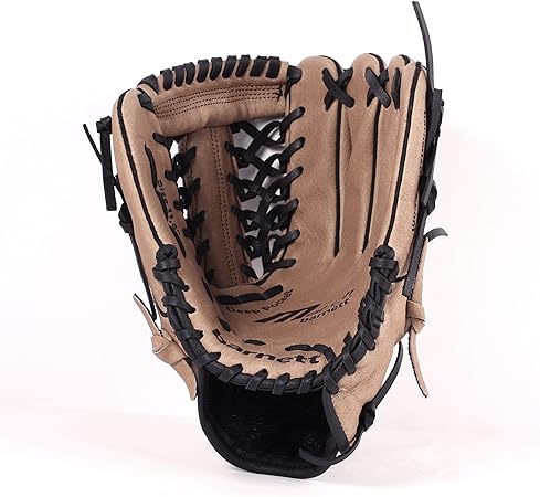 barnett leather baseball glove SL-110 infield/outfield size 11", RH, brown