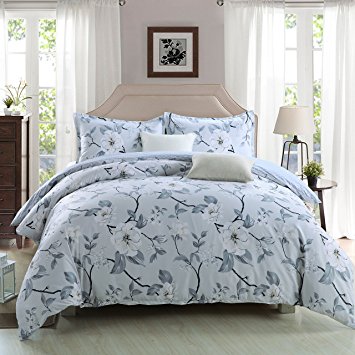 GOOFUN-D3Q 3pcs Duvet Cover Set(1 Duvet Cover   2 Pillow Shams) Lightweight Polyester microfiber Well Designed Print Pattern - Comfortable, Breathable, Soft & Extremely Durable, Full Queen Size