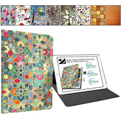 DuraSafe Case for iPad PRO 11 Inch - 2018 [ A1980 A1934 A2013 A1979 ] Printed Folio Cover - Damask