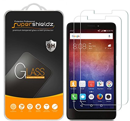 [2-Pack] Huawei Ascend XT Tempered Glass Screen Protector, Supershieldz Anti-Scratch, Anti-Fingerprint, Bubble Free, Lifetime Replacement Warranty