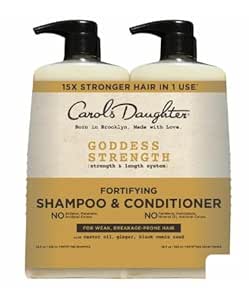 Carol's-Daughter Goddess Strength Fortifying Shampoo   Conditioner, 28 fl oz each