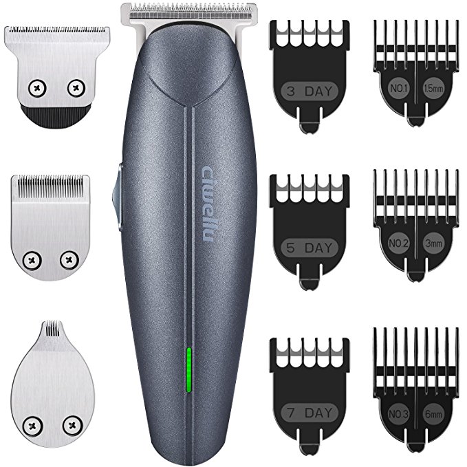 Beard Hair Clippers 4-IN-1 Men’s Body Grooming Kit Trimmer Rechargeable Cordless Hair Cut Clipper With 7 Length Settings Combs For Precision Trimmer Blade & Lithium Powered