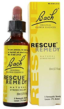 Bach Original Flower Remedies Rescue Remedy Dropper Natural Stress Relief 0 7 fl oz 20 ml