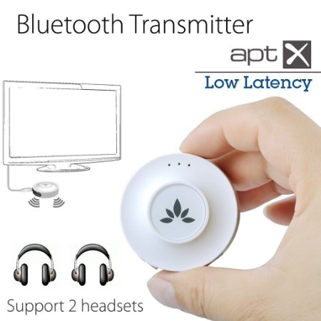 Manufacturer Discontinued New Version Priva II Avantree Bluetooth transmitter with aptX low latency for wireless watch TV  movies Connect to two headphones simultaneously - wireless transmitter - Priva