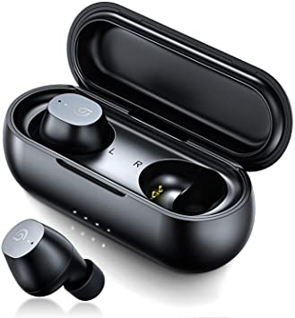 Wireless Earbuds, Bomaker Bluetooth 5.0 in-Ear Stereo Headphones, Deep Bass, Touch Control, 30Hrs/2 Mics, Type-c Quick Charge,IPX7 Waterproof Headset