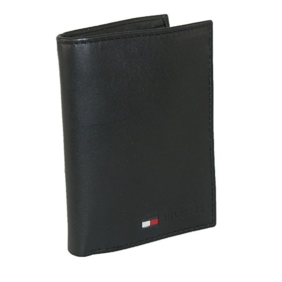 Tommy Hilfiger Men's Polished Lamb Credit Card Organizer