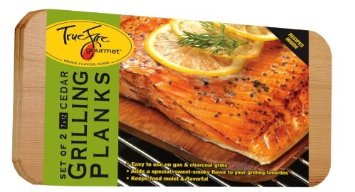 TrueFire Gourmet TFplanks12-2 2-Pack Cedar Grilling Plank, 7 by 12-Inch