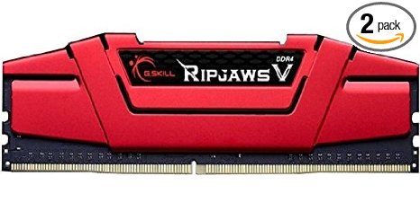 G.SKILL Ripjaws V Series 16GB (2x8GB) 288-Pin SDRAM DDR4 3000 (PC4 24000) Intel Z170/X99 Platform Desktop Memory Model F4-3000C15D-16GVRB