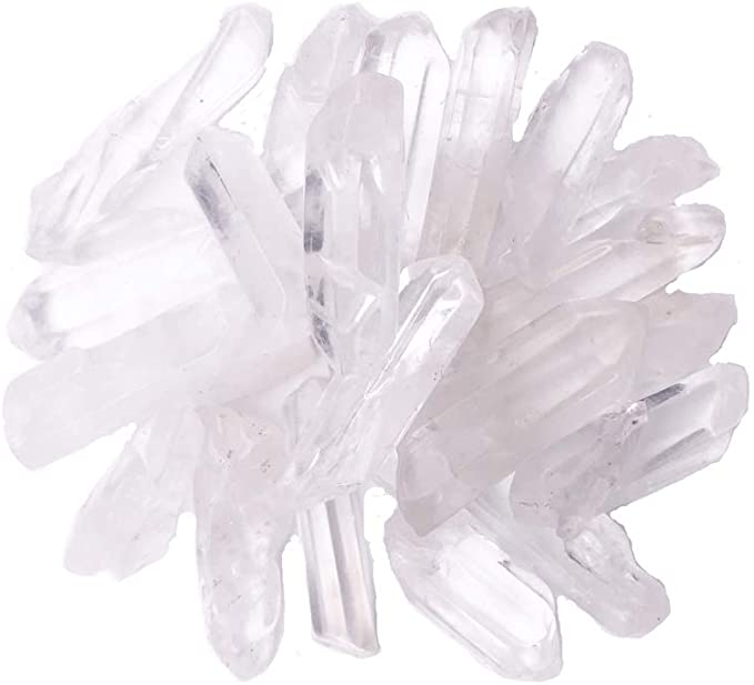 Love home special shop Natural Clear Quartz Crystal Points Shards A/B Grade (5/8" - 1.25") - 20pcs