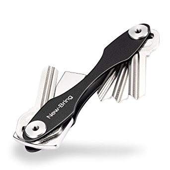 NEW-BRING Compact Key Organizer and Keychain Key Holder