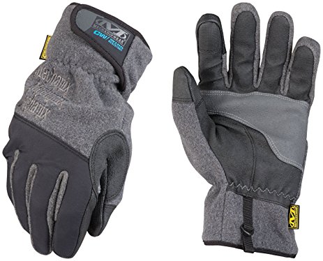 Mechanix Wear - Wind Resistant Winter Gloves (Large, Grey/Black)