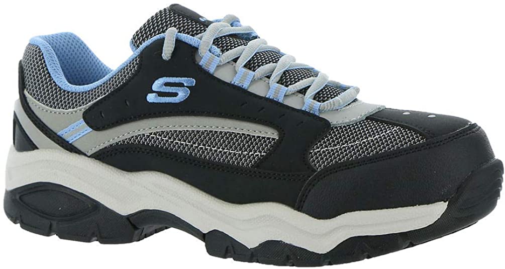 Skechers for Work Women's Bisco Slip Resistant Work Shoe