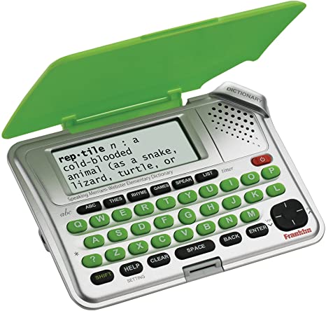 Franklin Electronics Merriam-webster's Speaking Elementary Dictionary with Spell Corrector KID-1250