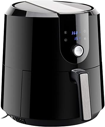 Rosewill RHAF-19001 XL Air Fryer 5.8-Quart (5.5-Liter) Extra Large Capacity with Temperature/Timer Settings and 7 Cooking Presets, 1800W Oil-Less Low-Fat Air Frying