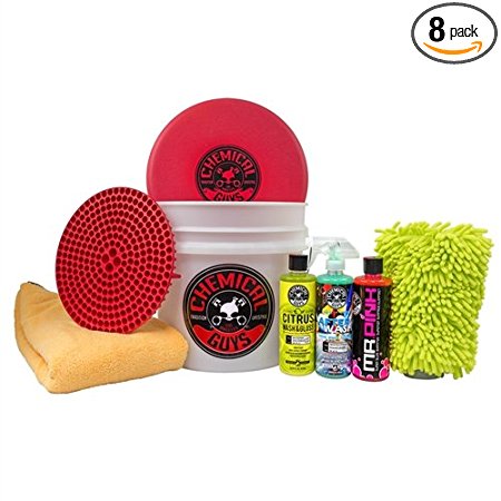 Chemical Guys HOL_128 Best Wash/Dry Kit (8 Items)