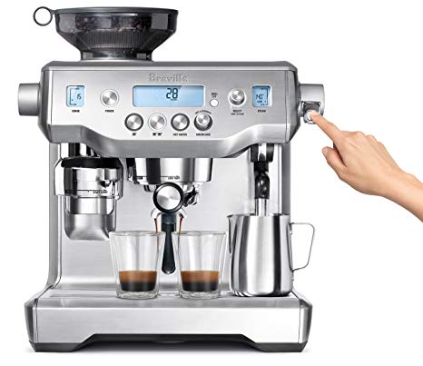 Breville BES980XL Oracle Espresso Machine, Brushed Stainless Steel