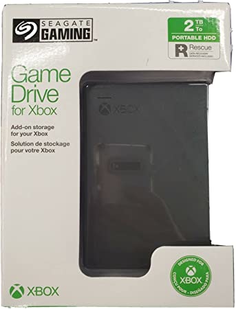 Seagate Game Drive for Xbox 2TB for Xbox ONE Portable HDD. Black