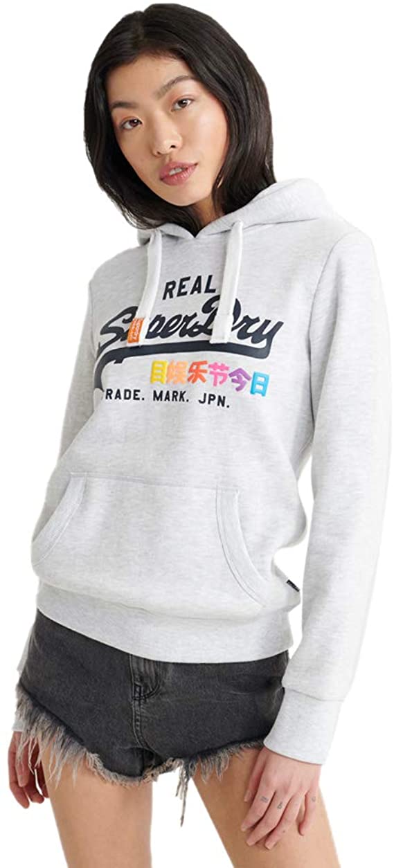 Superdry Women's Vintage Logo Pop Entry Hood Jumper