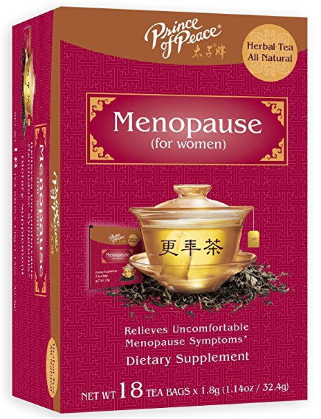 PRINCE OF PEACE Menopause Tea 18 Bag, 0.02 Pound