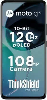 Motorola G72 (6GB, 128GB) (Meteorite Grey)