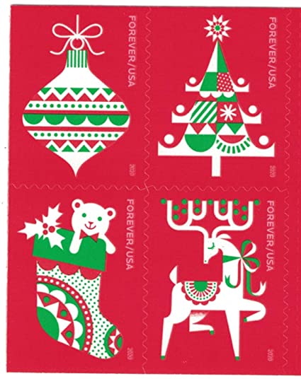 USPS Forever Stamps Holiday Delights - Book of 20 Postage Stamps