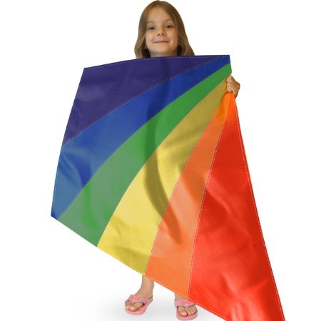 Huge Rainbow Kite For Kids - One Of The Best Selling Toys For Outdoor Games Activities - Good Plan For Memorable Summer Fun - This Magic Kit Comes With Lifetime Warranty & Money Back Guarantee