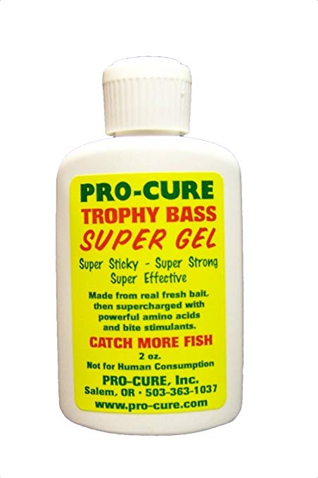 Pro-Cure Trophy Bass Super Gel, 2 Ounce