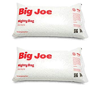 Big Joe Comfort Research Megahh (UltimaX) Bean Bags Refill Pack of 2, 100 L