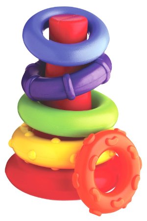 Playgro Rainbow Color Rock 'n' Stack Toy for Baby