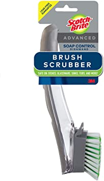 Scotch-brite Scotch-brite Advanced Brush Soap Control Dishwand, Multicolor