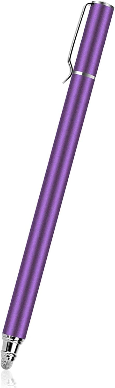 Fonus Purple Stylus for Galaxy A03s A13 A14 A23 A53 A54 5G Phones - Touch Screen Pen Fiber Tip Aluminum Lightweight M9X Compatible with Samsung Galaxy A03s/A13/A14/A23/A53/A54 5G