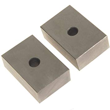 Anytime Tools 1-2-3 Blocks Matched Pair Hardened Steel 1 Hole (1"x2"x3") 123 Set Precision Machinist Milling