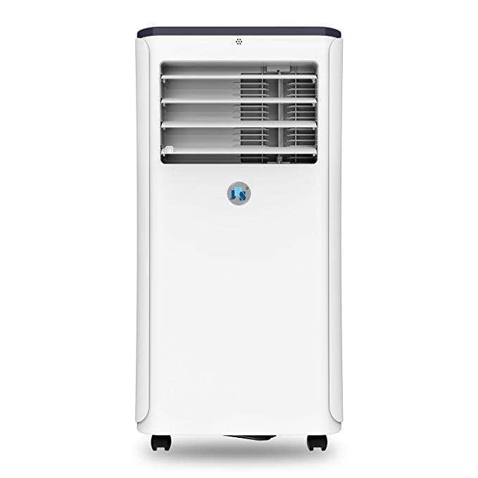 JHS 10,000 BTUs Portable Air Conditioner WIFI and Alexa Control, A016-10KR/B1 Portable AC Unit Small Air Cooler Dehumidifier with Timer, Sleep Mode and 2 Fan Speeds