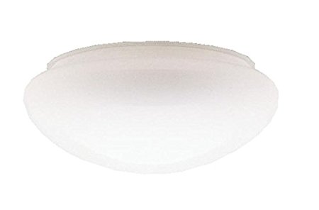 Westinghouse 8375700 8" White Glass Mushroom Shade