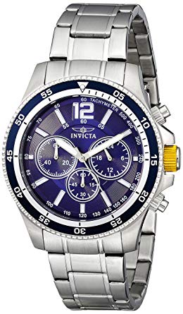 Invicta Men's 13974 Specialty Analog Display Japanese Quartz Silver Watch