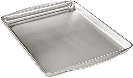 All-Clad 9005 9000 D3 Ovenware 12x15 Inch Jelly Roll, Stainless Steel, 12 by 15-Inch