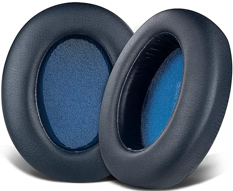 SOULWIT Earpads Cushions Replacement for Sony WH-XB910 XB910N Extra Bass Noise Cancelling Headphones, for Sony WHXB910N Wireless Headset, Ear Pads with Softer Protein Leather - Blue