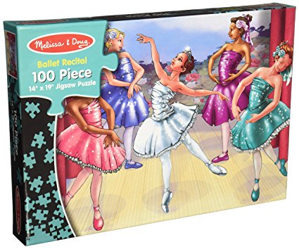 Melissa & Doug's 100 Piece Ballet Recital Jigsaw Puzzle