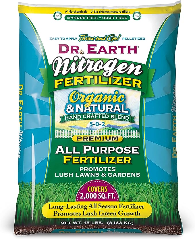 Dr. Earth High Nitrogen All Purpose Fertilizer 5-0-2 (699)