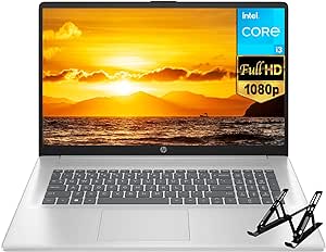 HP 17.3" Business Laptop, FHD Display, Intel 8-Core i3-N305 Processor, 16GB RAM, 1TB SSD, Intel UHD Graphics, Fingerprint, Anti-Glare, WiFi 6, Thin & Light, Windows 11 H