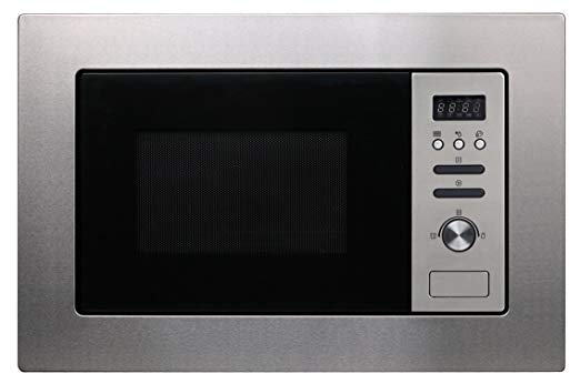 Cookology Built-in Microwave in Stainless Steel | Integrated BM20LIX 20 Litre