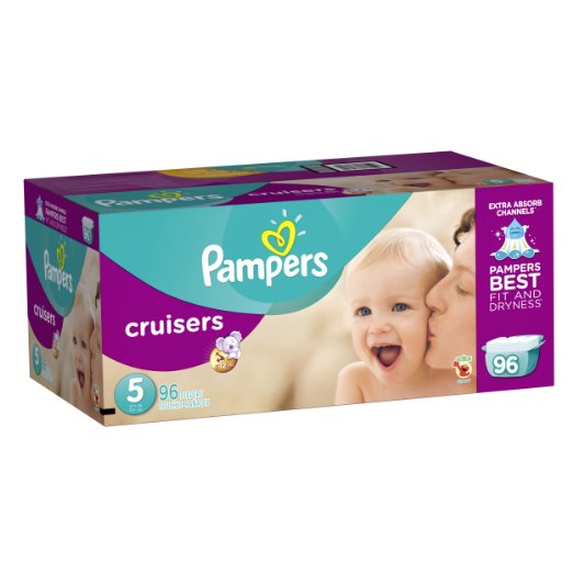 Pampers Cruisers Diapers Size 5, 96 Count