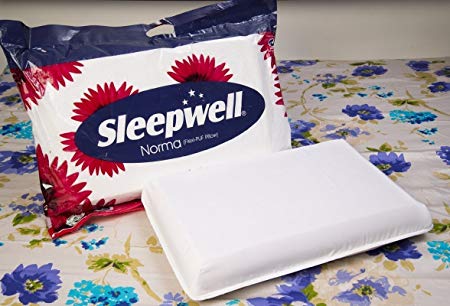 Sleepwell Norma Foam Flexi-Puff Pillow(Multicolour, K-1260) - Pack of 3