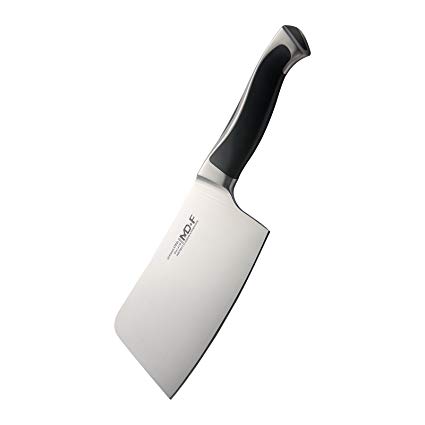 Meat Cleaver High Carbon German Stainless Steel Chef Kitchen Knife Ergonomic Handle Ideal for Home and Restaurant Use Professional Chopping Extra Sharp Edge